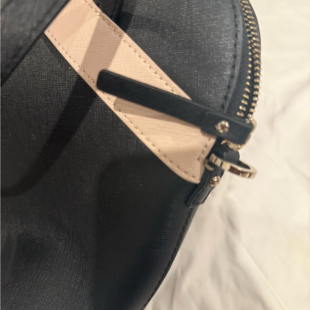 Kate Spade Black and Tan Bow Satchel - Picture 7 of 9